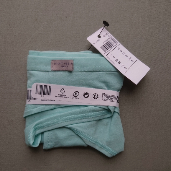 Intimissimi 2 mint green panties S size NWT - Picture 8 of 8
